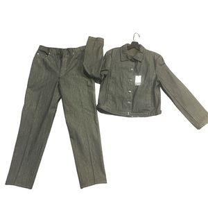 Iceberg Jeans Women’s Pant and Jacket Set Vintage